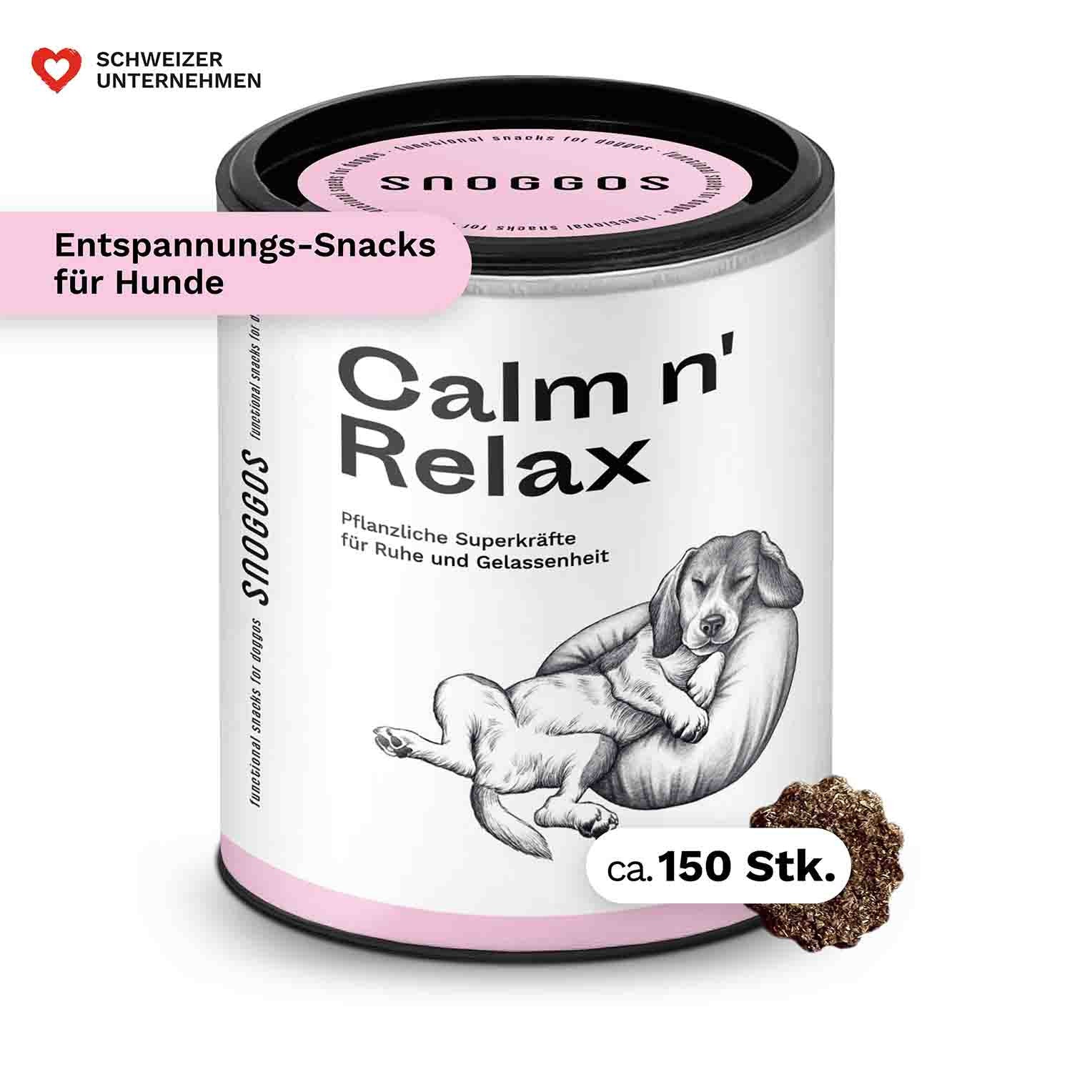 Calm n' Relax Hundesnack - Ruhe & Entspannung - Snoggos