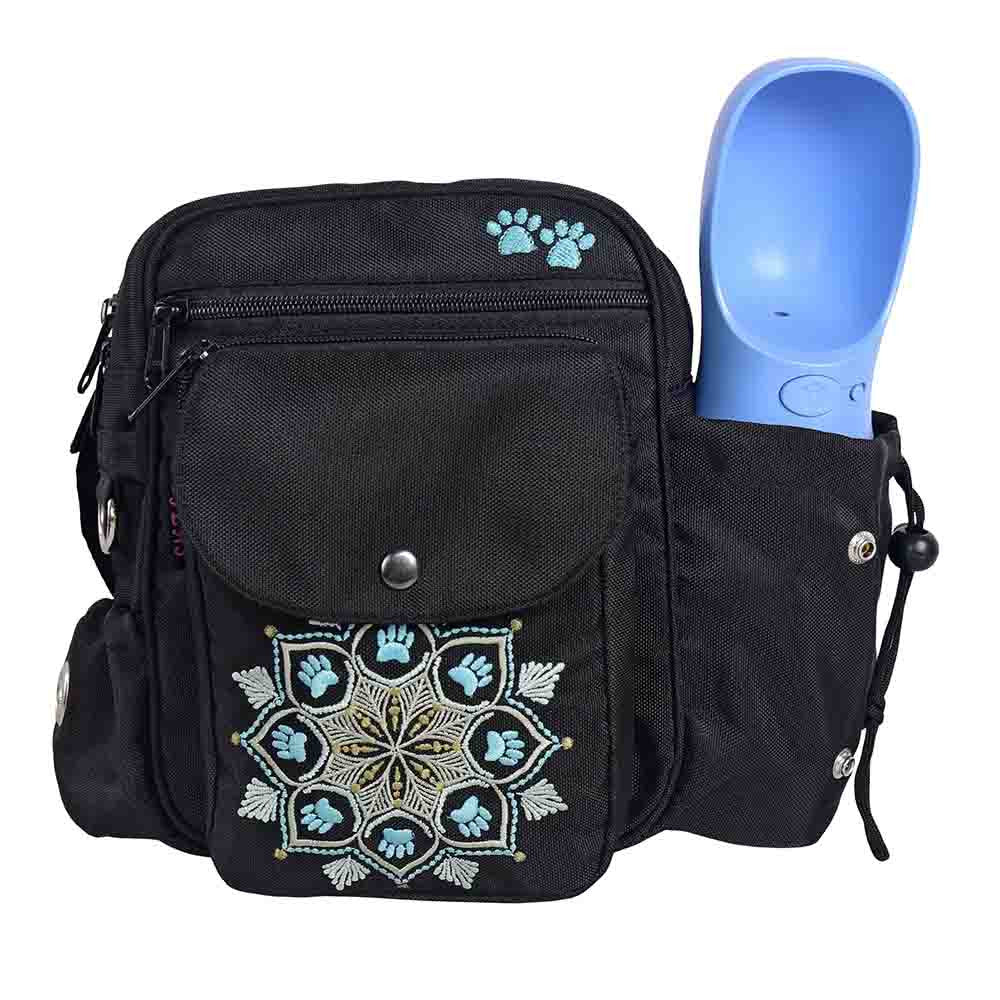 Sac de promenade Constance avec porte-bouteille Mandala 338 Résistant à l'eau - Nijens