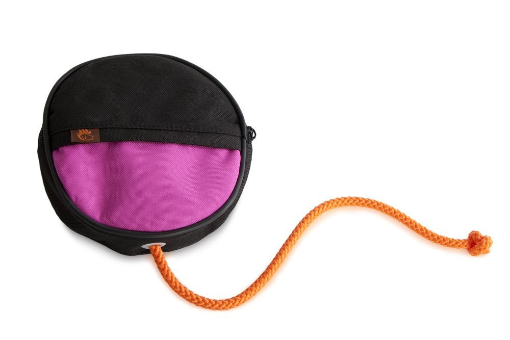 Futterdummy Snack Disc pink-schwarz von firedog