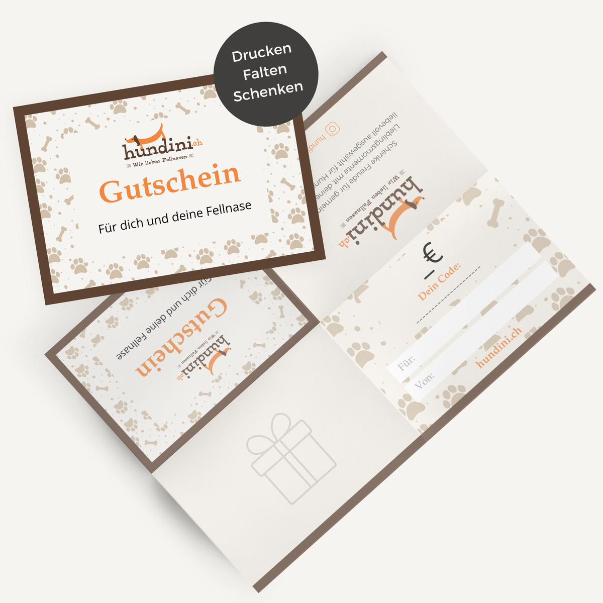 Digital hundini.ch Voucher