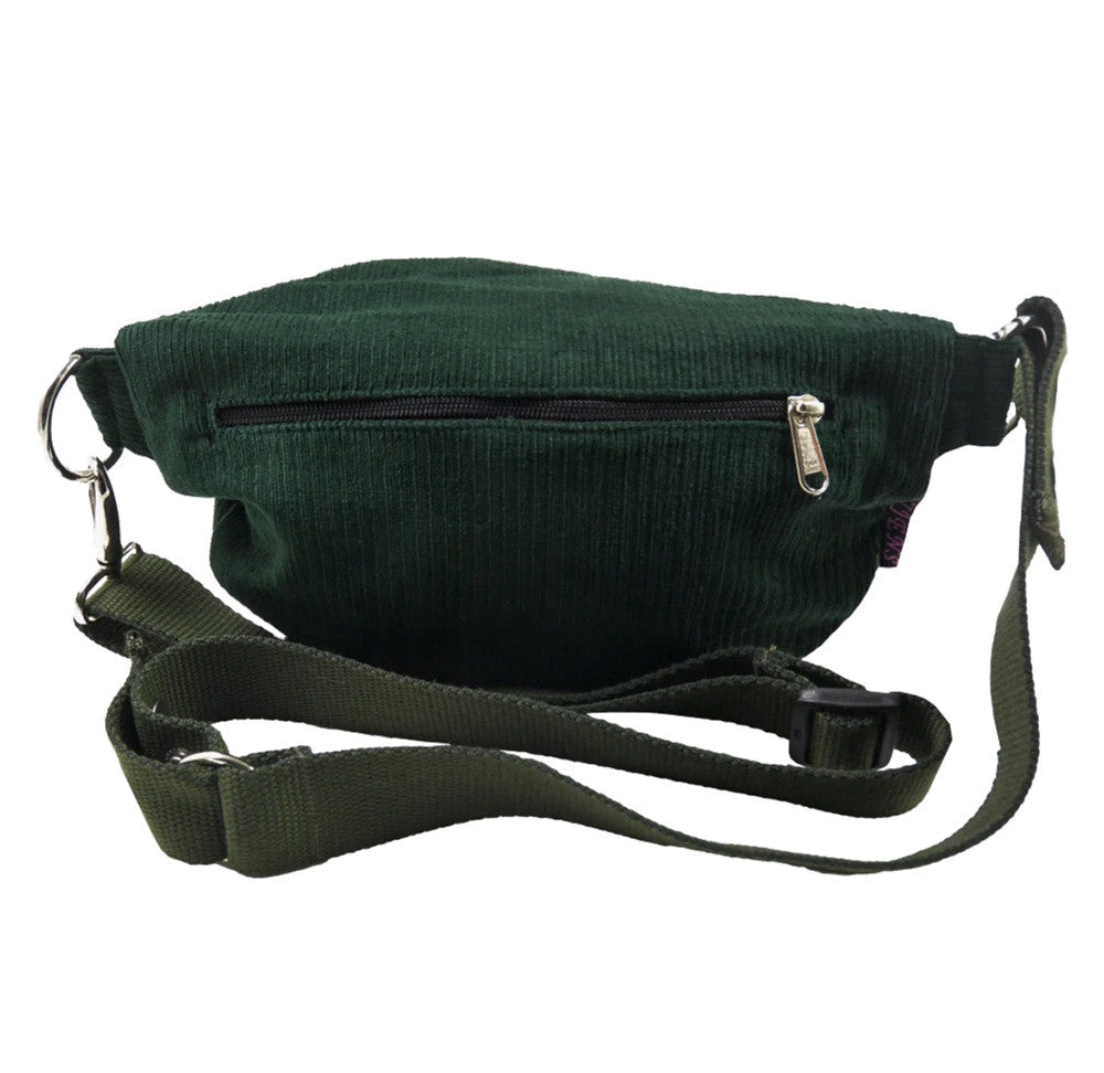 Crossbody Bag Bangkok Cord Green 111 by Nijens