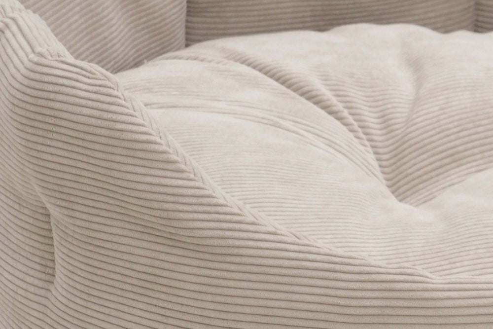 Round dog bed Chelsea Cord by DOGS in the CITY®
