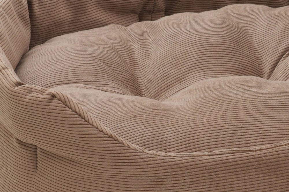 Round dog bed Chelsea Cord by DOGS in the CITY®