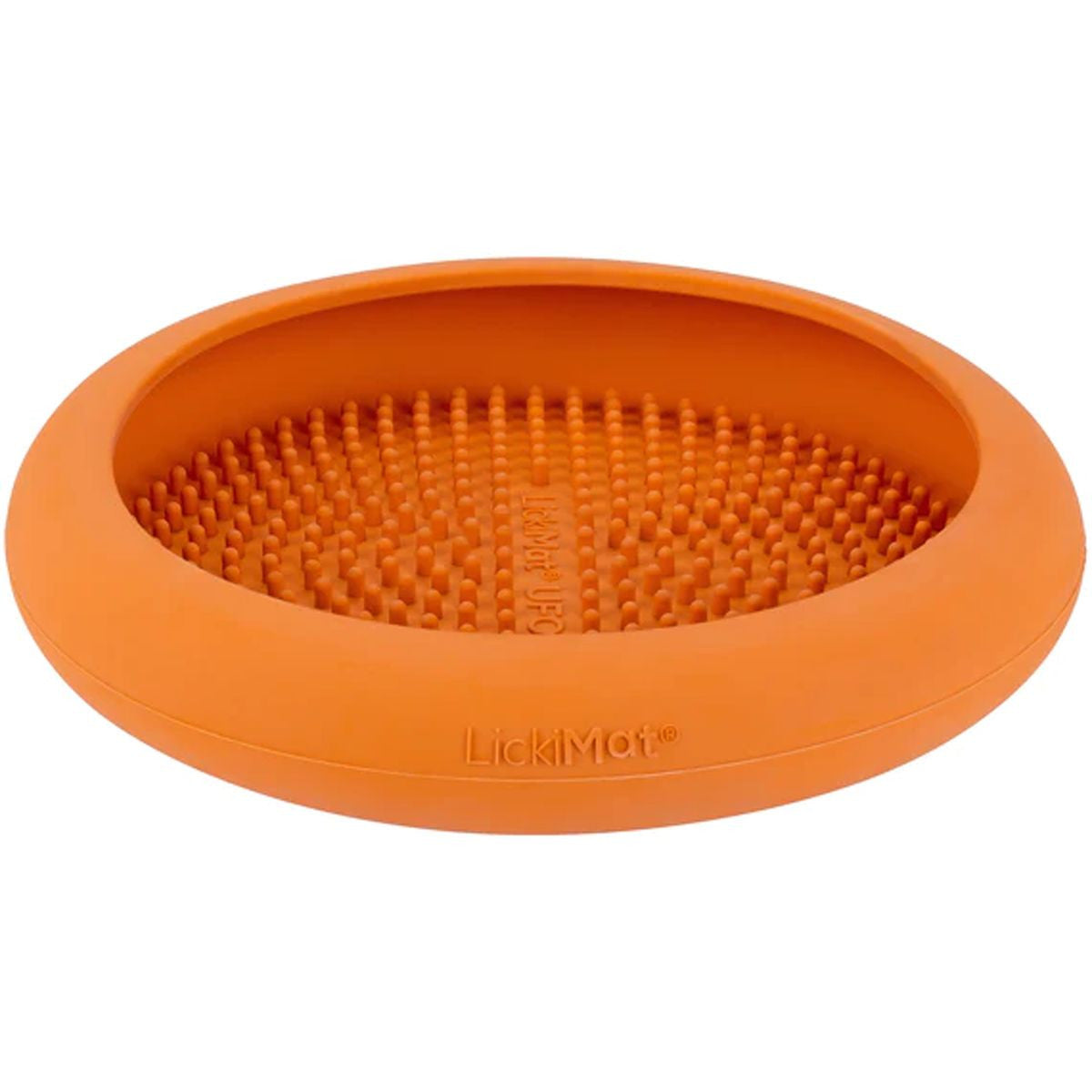 Lickimat UFO Orange Slurp Bowl
