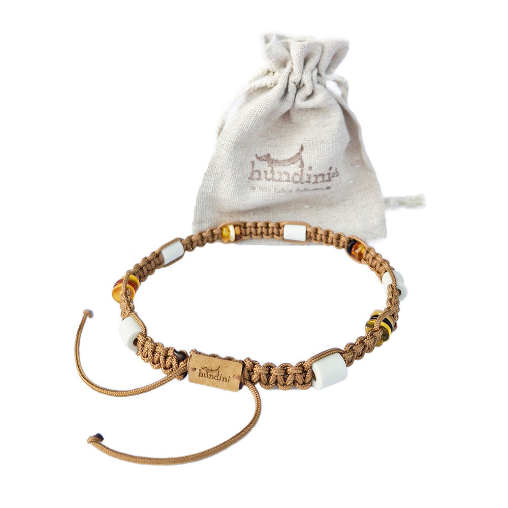 Collier pour chien - Ambre - EM - by HUNDINI