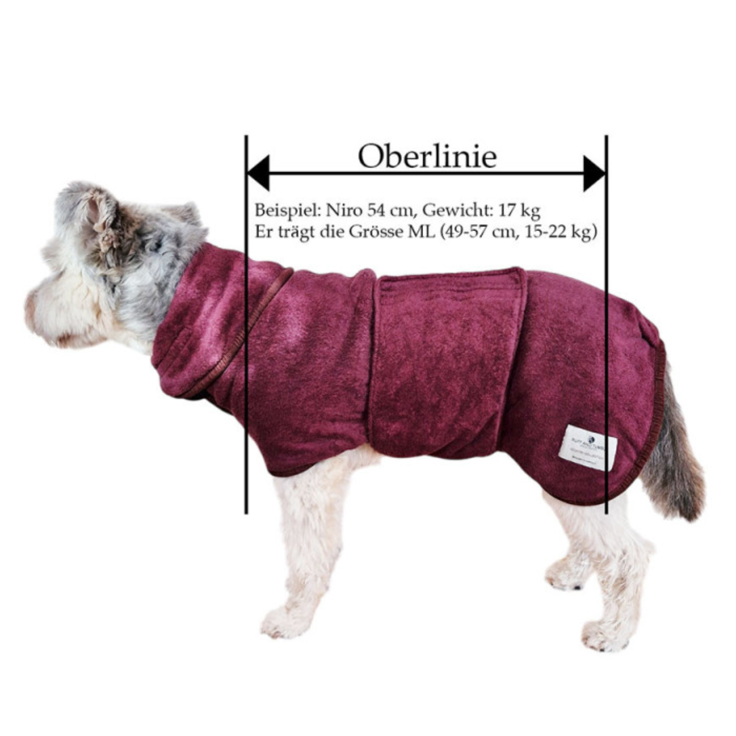 Hunde-Bademantel von Ruff And Tumble