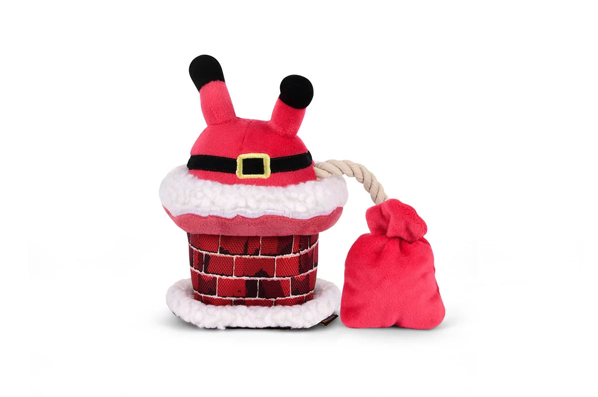 Clumsy Claus – Weihnachtliches Hundespielzeug - Pet P.L.A.Y.