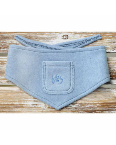 Bio Hundehalstuch mit Lavendel von Dog Filou's in hellblau Bio Hundehalstuch mit Lavendel von Dog Filou's in hellblau