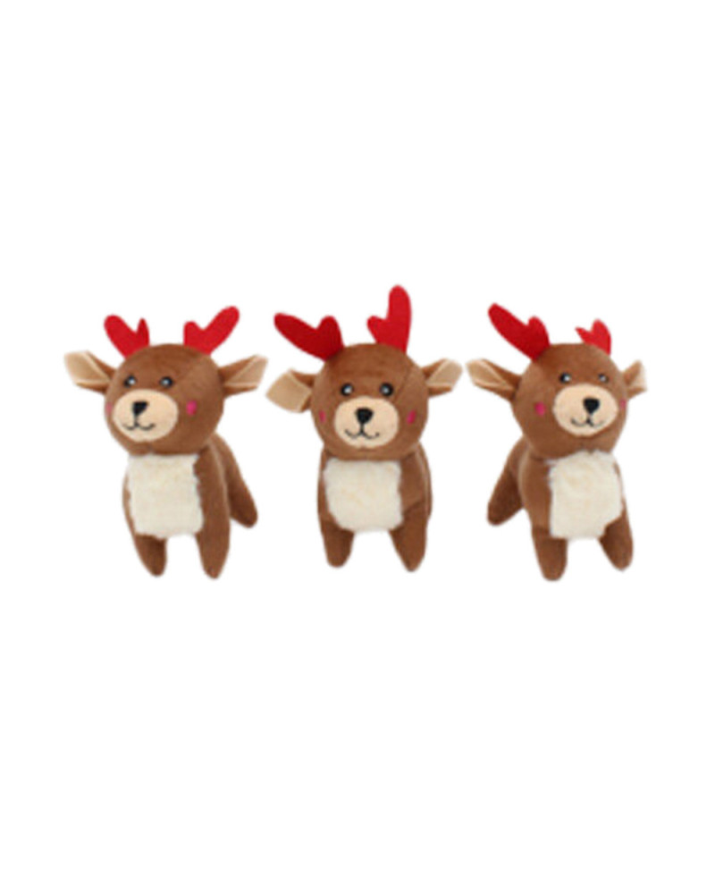 Rentier Weihnachtsspielzeug für Hunde von Zippy Paws Rentier Weihnachtsspielzeug für Hunde von Zippy Paws