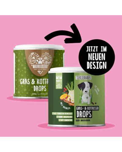 Gras & Kotfresser Drops von Tierliebhaber bei hundini.ch