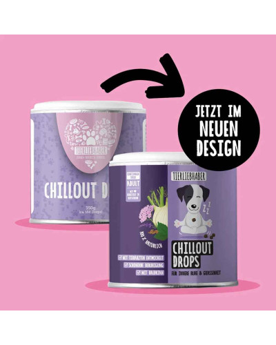 Chillout Drops von Tierliebhaber gegen Stress beim Hund