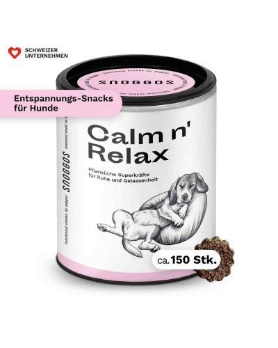 Calm n' Relax Hundesnack von Snoggos - für Ruhe und Entspannung