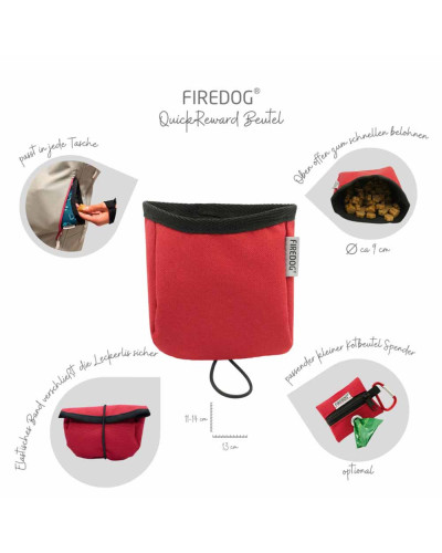 Hunde Leckerli Beutel QuickReward von firedog