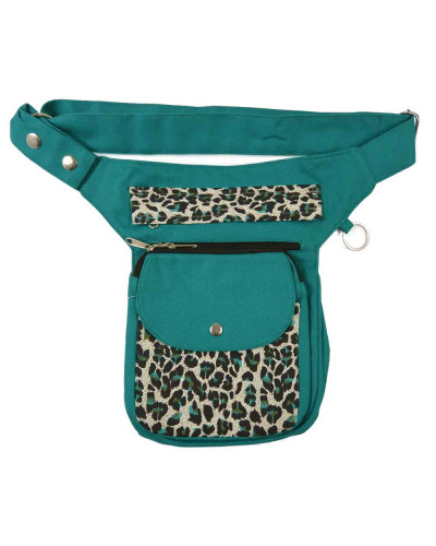 Hüfttasche mit Leopardenmuster von Nijens für den Hundespaziergang von NIJENS