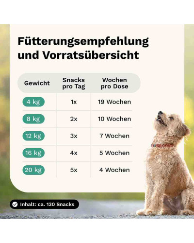 Zeck Away Hundesnack von Snoggos – Natürliche Abwehr