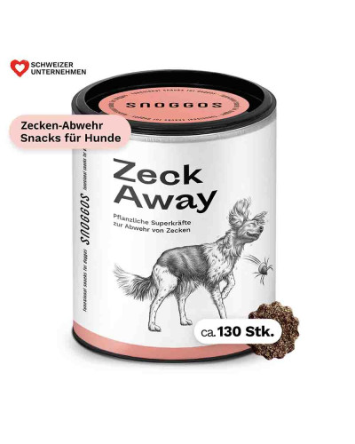 Zeck Away Hundesnack von Snoggos – Natürliche Abwehr