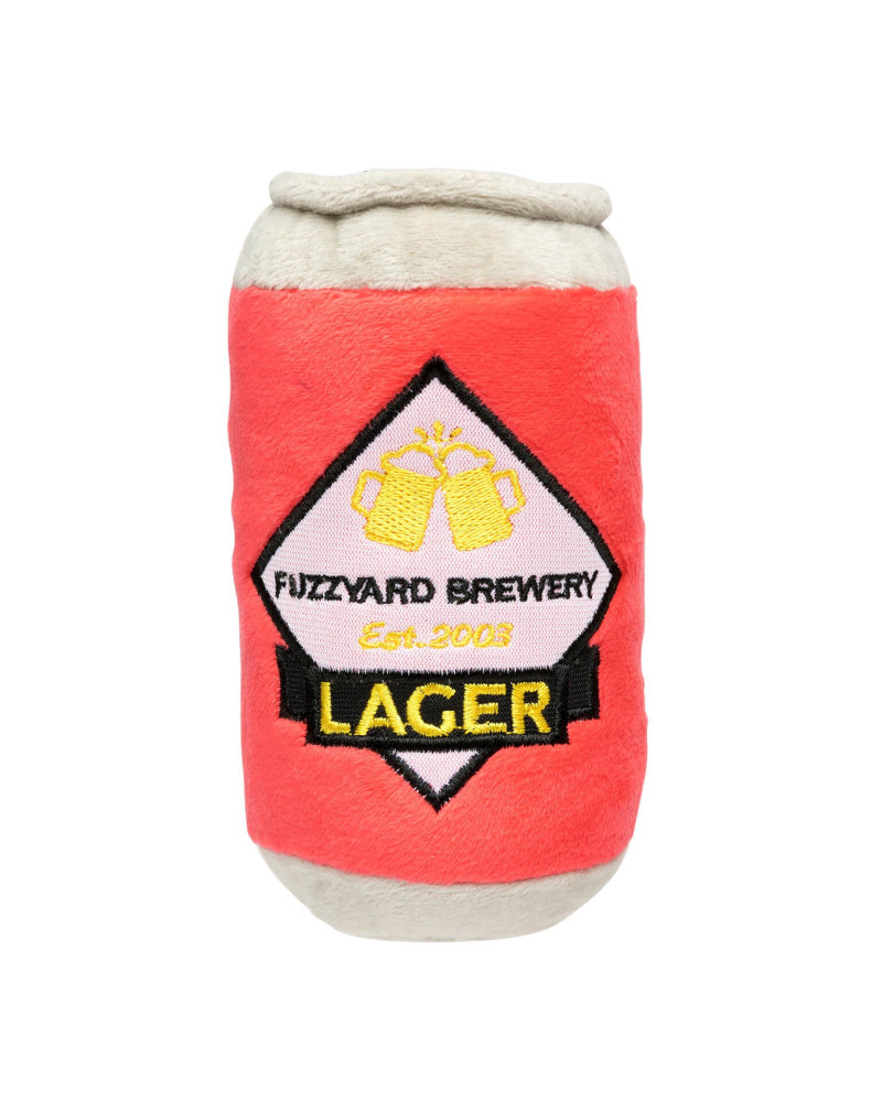 Plüscht-Bierdose für Hunde von Fuzzyard