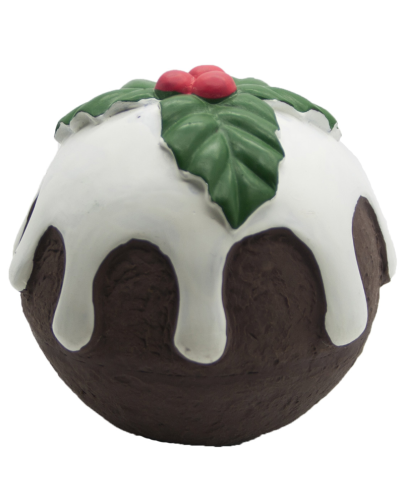 Latex-Christmas-Pudding - Hundespielzeug