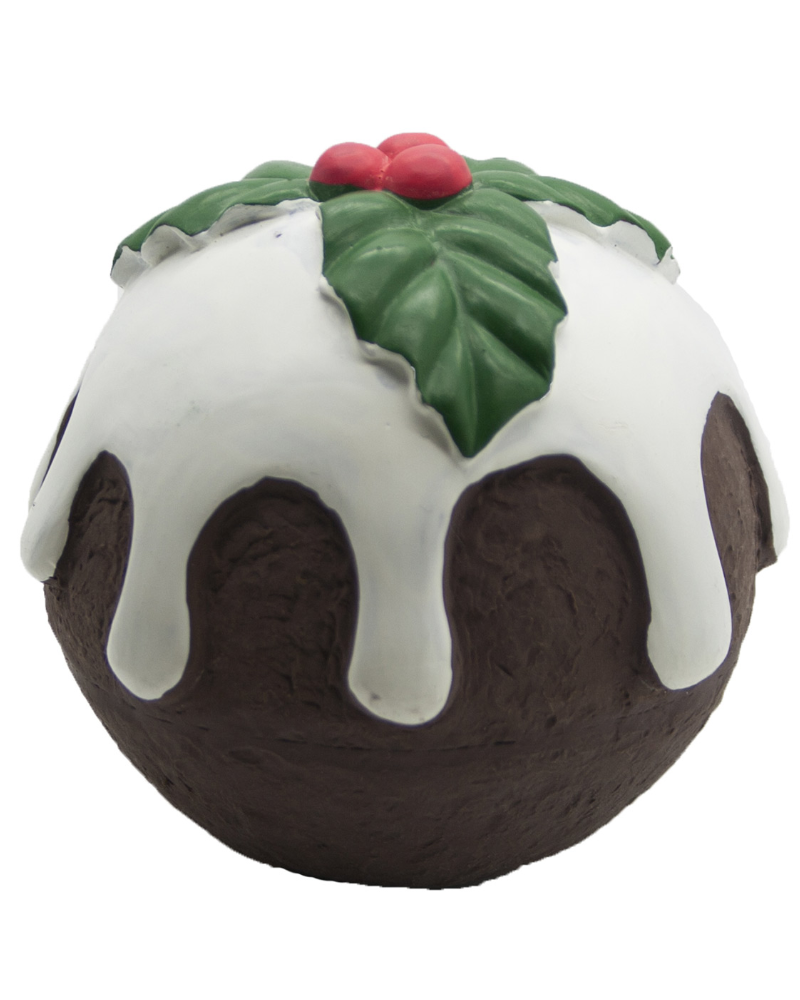 Latex-Christmas-Pudding - Hundespielzeug
