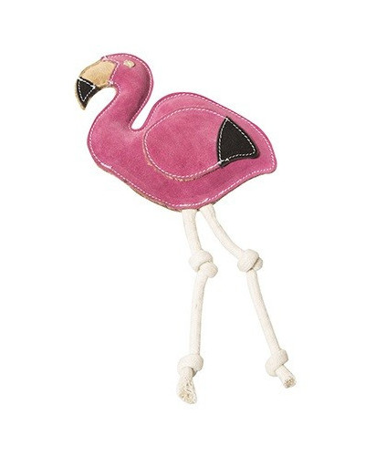 Wildleder-Spielzeug Flamingo von NufNuf