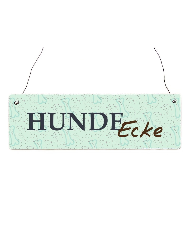 Vintage-Schild für Hundefreunde - Hunde-Ecke Vintage-Schild für Hundefreunde - Hunde-Ecke