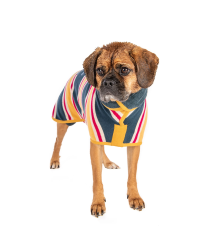 Hunde-Trocknungsmantel aus doppeltem Frottee von Ruff And Tumble