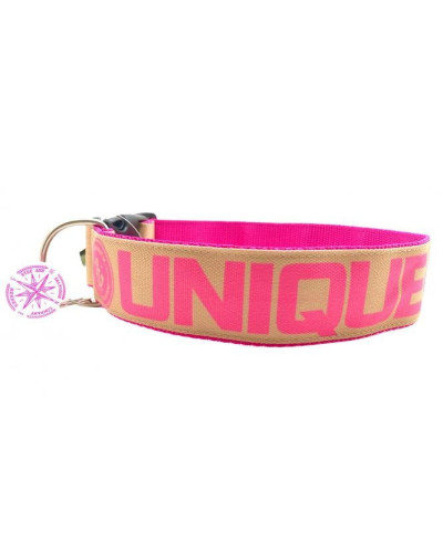 Halsband "Unique" pink aus...