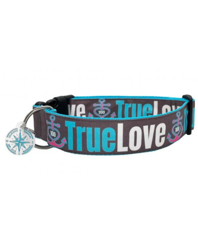Halsband "True Love" aus Segeltuch von Saltydog