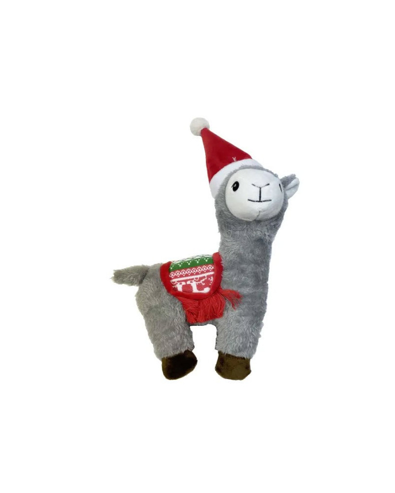 Plüsch-Weihnachts-Lama für Hunde