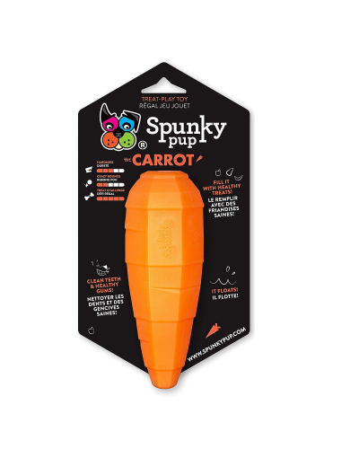 Leckerli-Spielzeug Karotte von Spunky Pup
