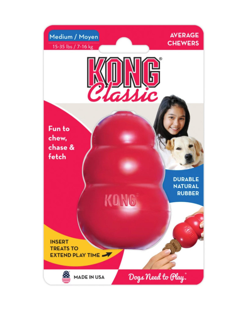 Kong Classic für jeden Hund - Spielen, Apportieren, Kauen und Snacken