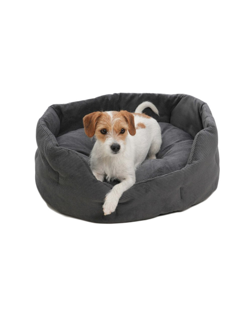 Rundes Hundebett Chelsea Cord in vielen Farben von DOGS in the CITY