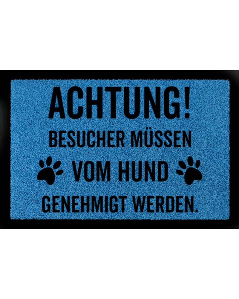 Fussmatten mit lustigen Hundesprüchen Fussmatten mit lustigen Hundesprüchen