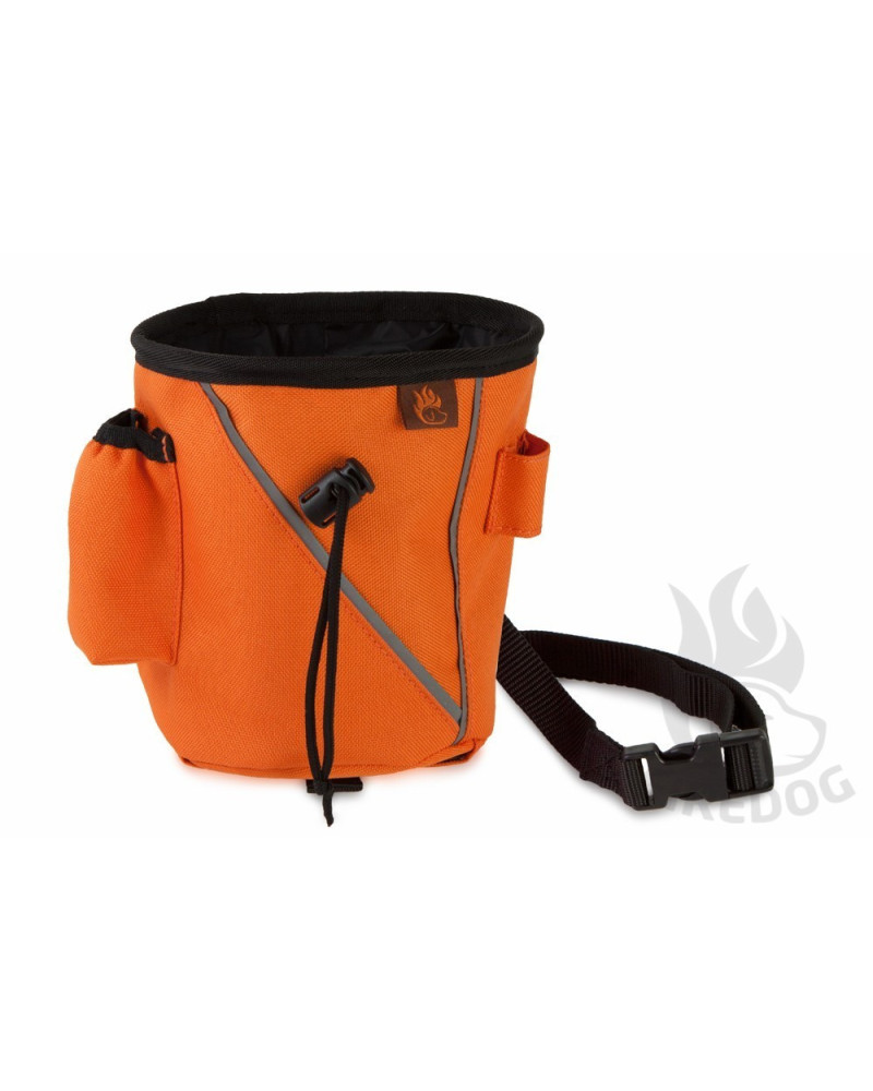 Leckerlitasche gross in orange von firedog