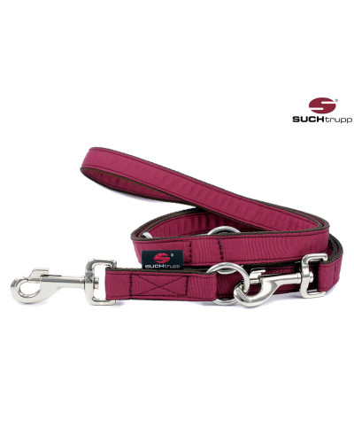 Schicke und robuste Langleine in rot von SUCHtrupp