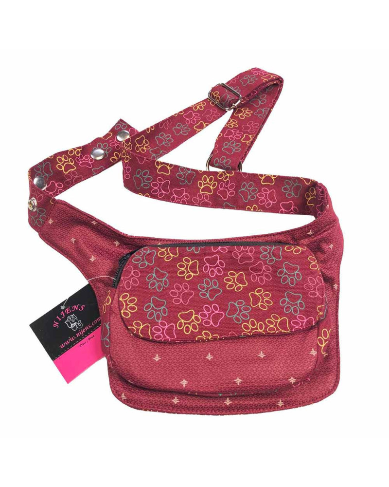 Bauchtasche mit Hundepfoten von NIJENS