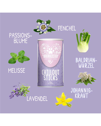 Chillout Sticks von Tierliebhaber gegen Stress beim Hund