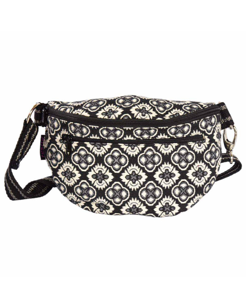 Stylische Bauchtasche Bangkok mit Muster von NIJENS