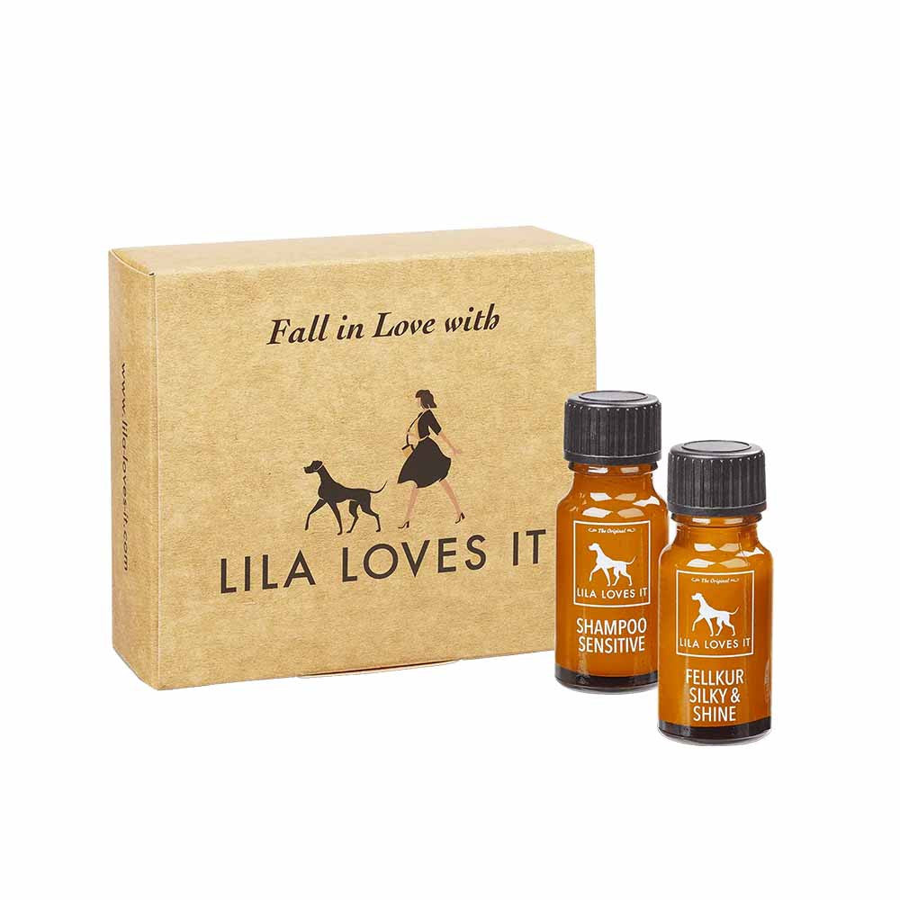 Kit d'essai shampoing et après-shampoing doux LILA LOVES IT