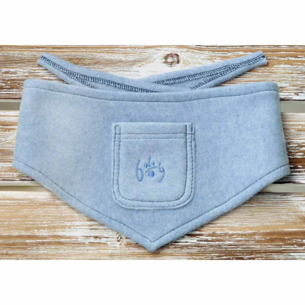 Bandana pour chien bleu lavande - Dog Filou's (BIO)
