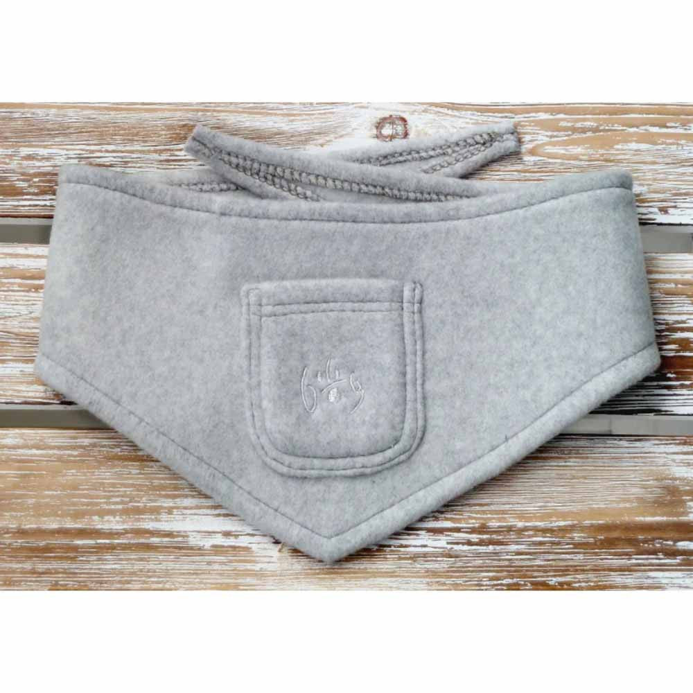 Foulard pour chien gris avec lavande - Dog Filou's (BIO)