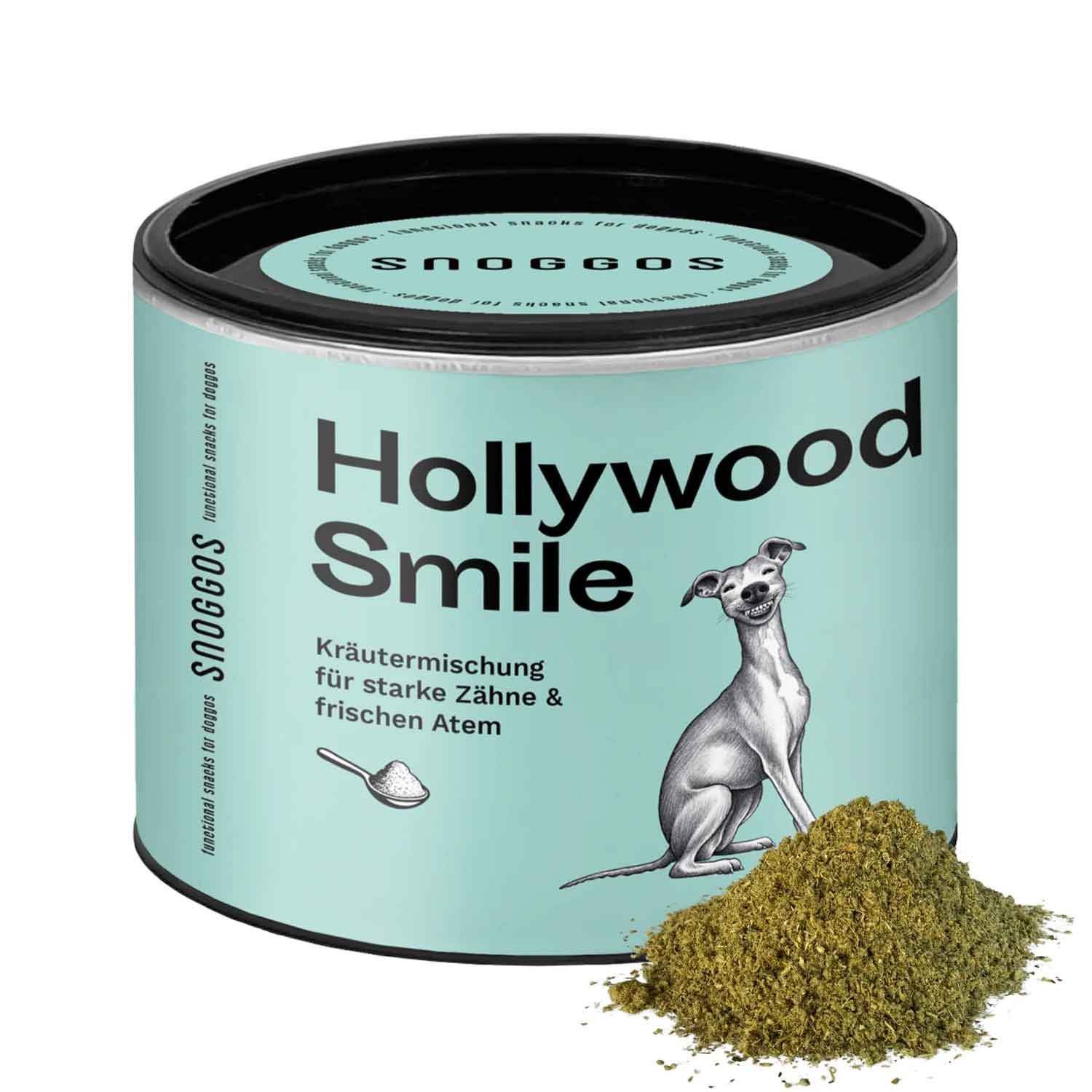 Hollywood Smile - Dents & Gencives - Mélange d'herbes pour chiens - Snoggos