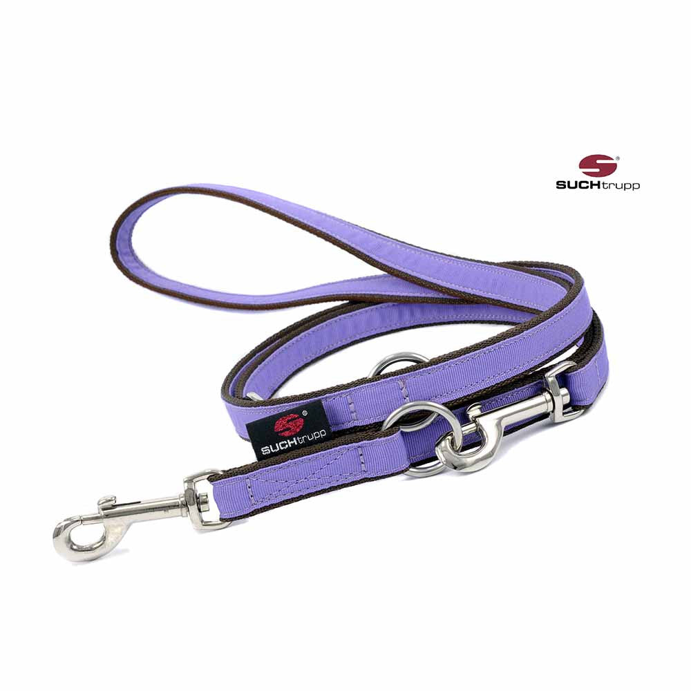 Laisse pour chien LAVANDE 2 mètres (2cm) de SUCHtrupp