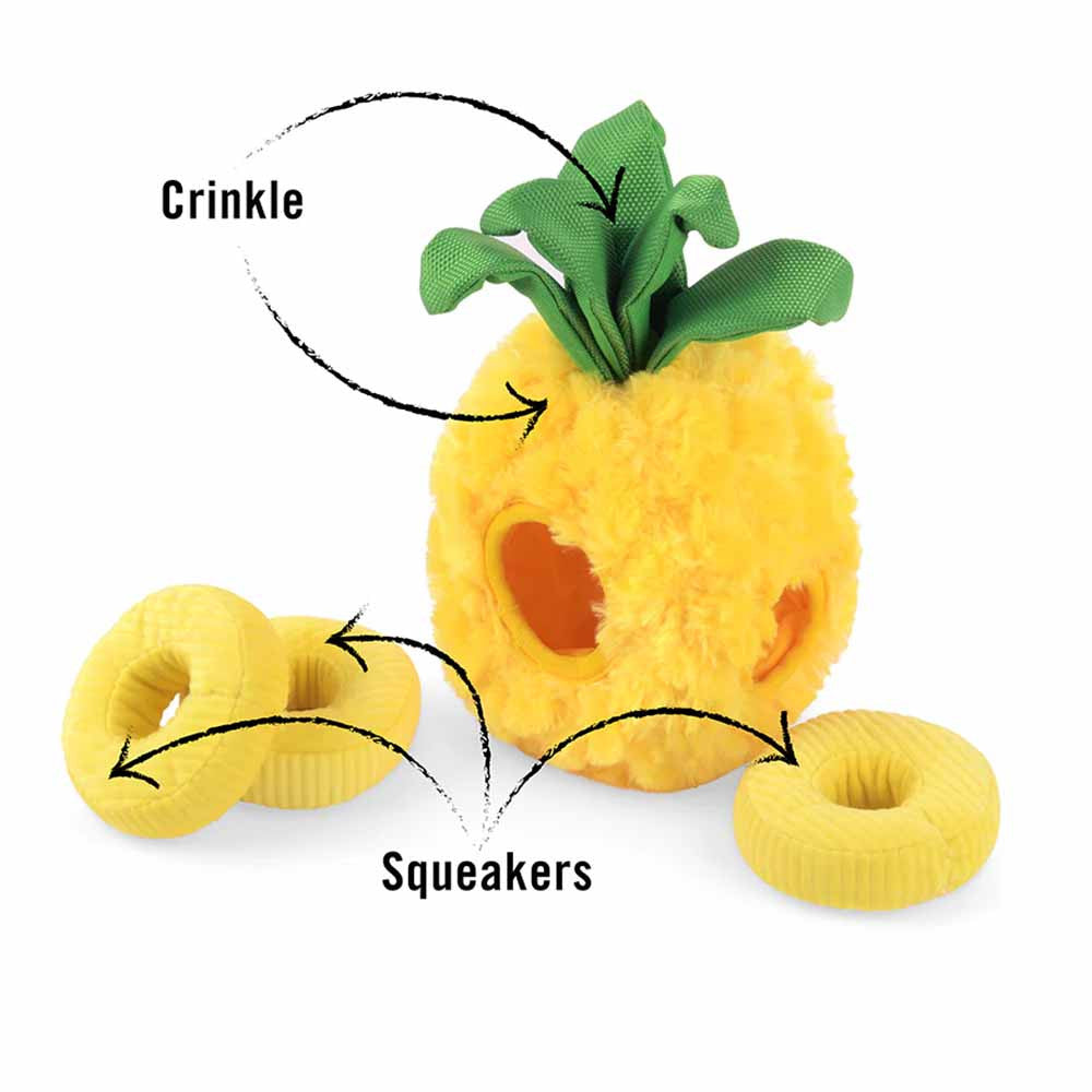 Pineapple - Puzzle Dog Toy - Pet P.L.A.Y.