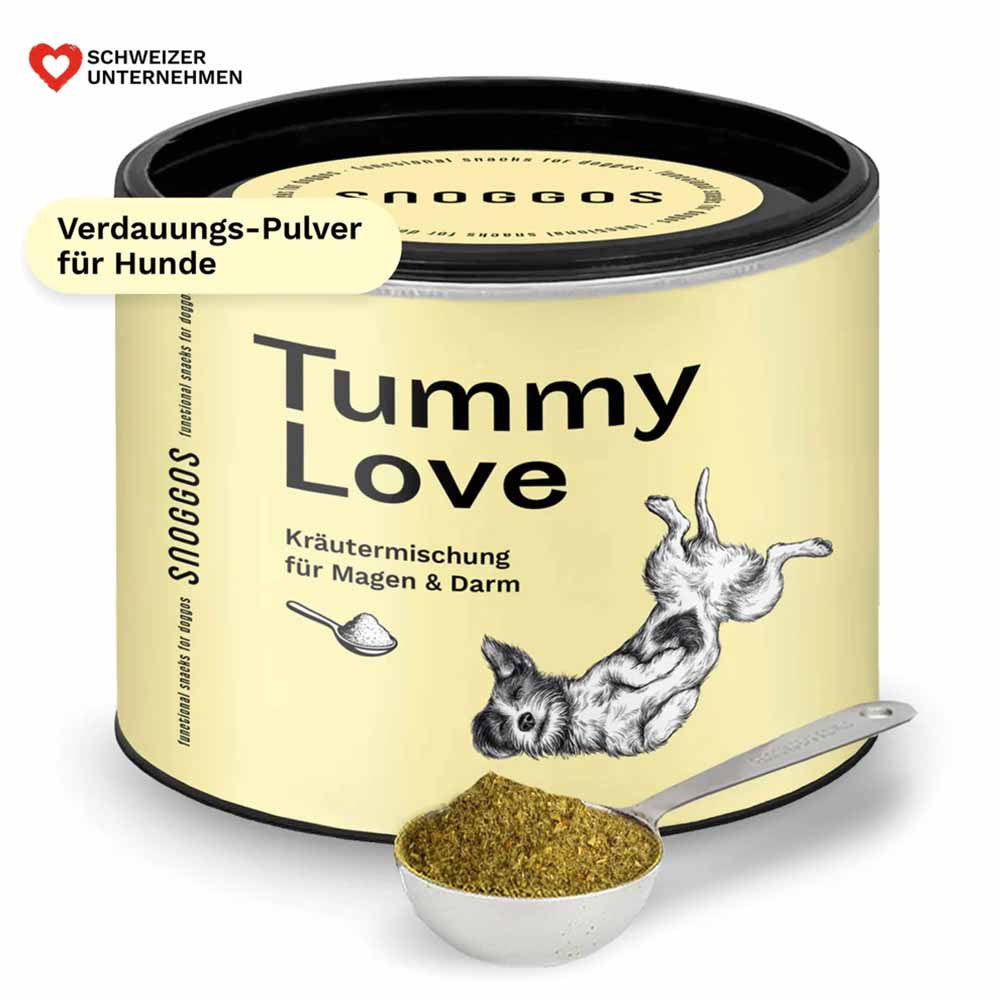 Tummy Love – Estomac & Intestins - Mélange d'herbes pour chiens - Snoggos