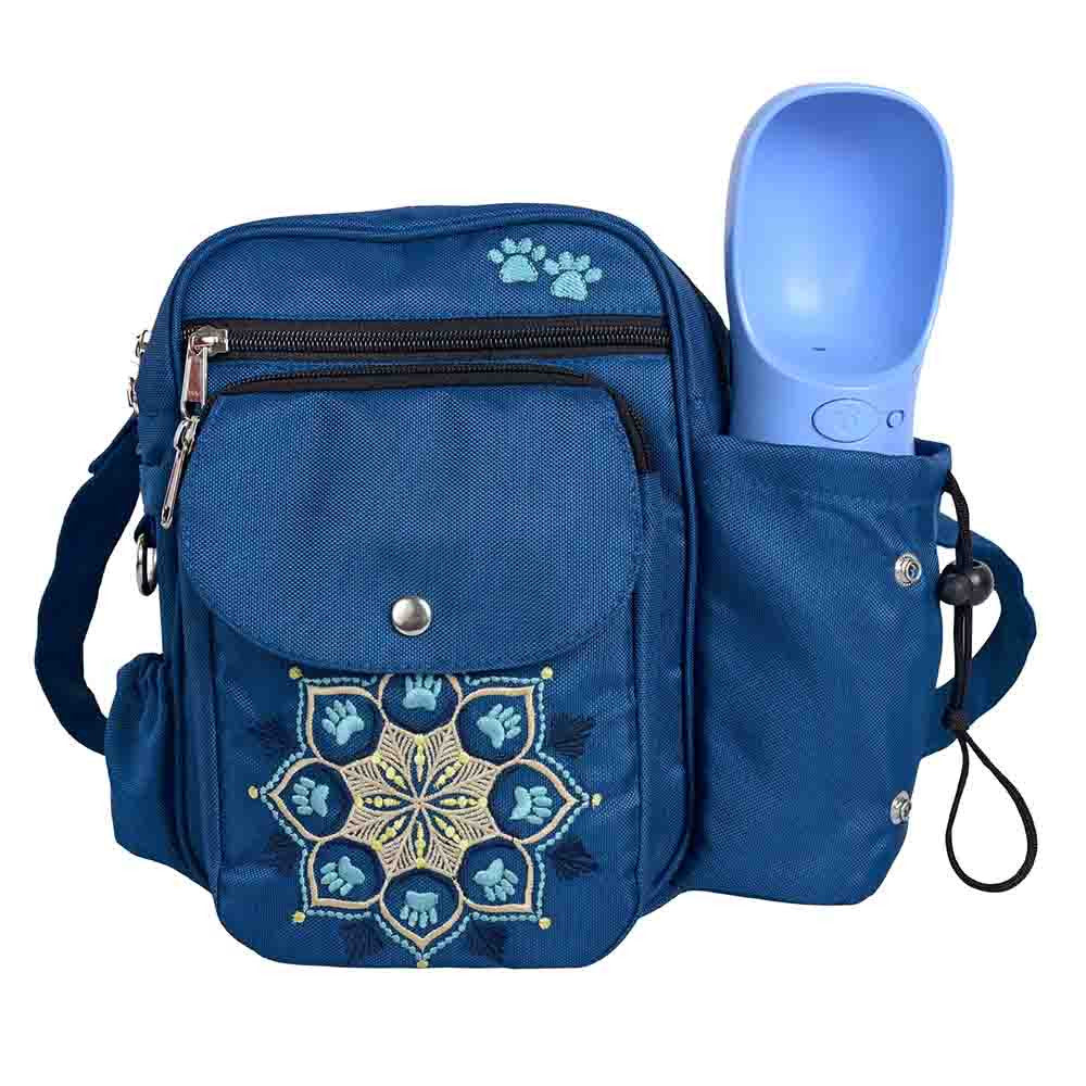 Sac à promenade Constance avec porte-bouteille Mandala 306 Hydrofuge - Nijens