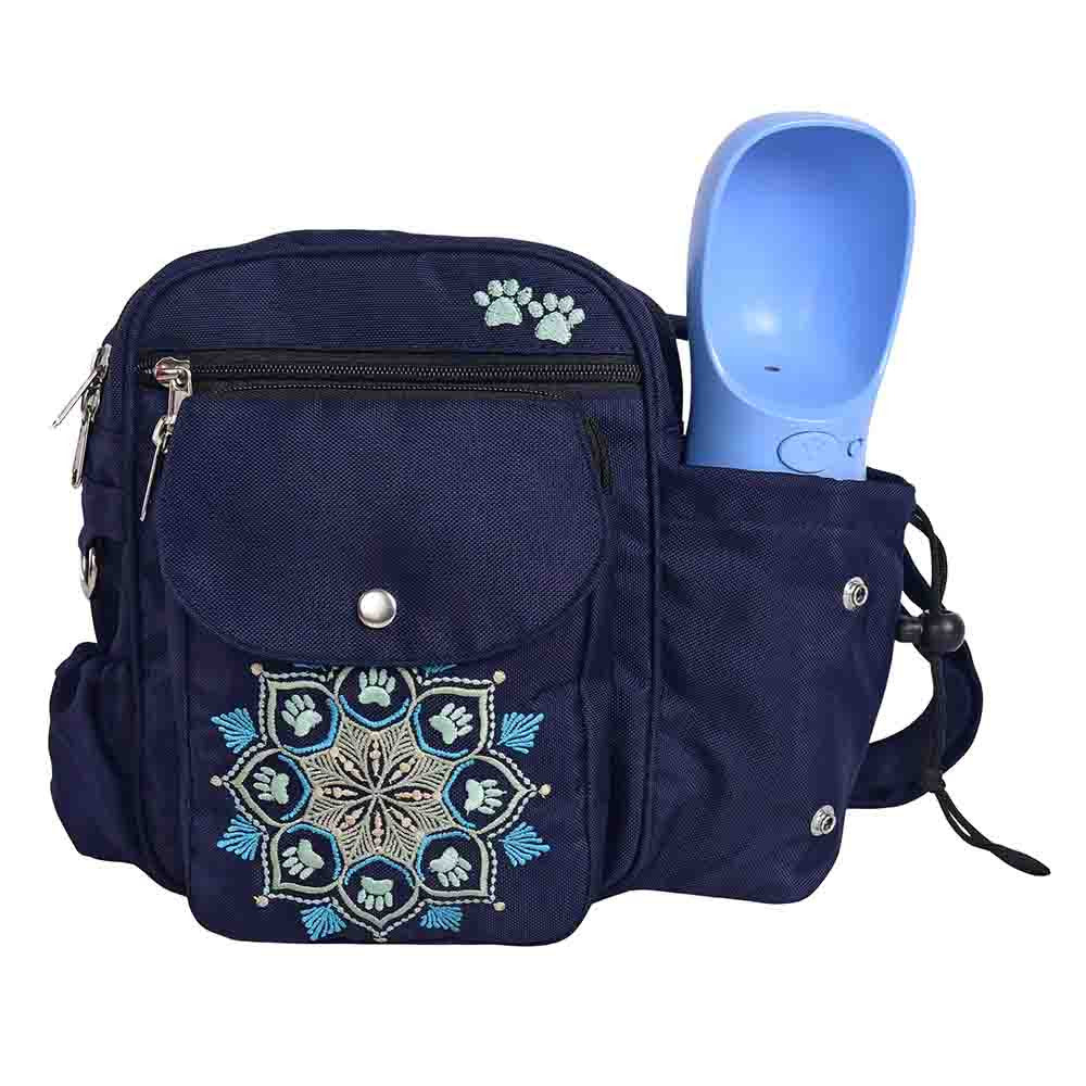 Sac de promenade Constance avec porte-bouteille Mandala 313 Déperlant - Nijens