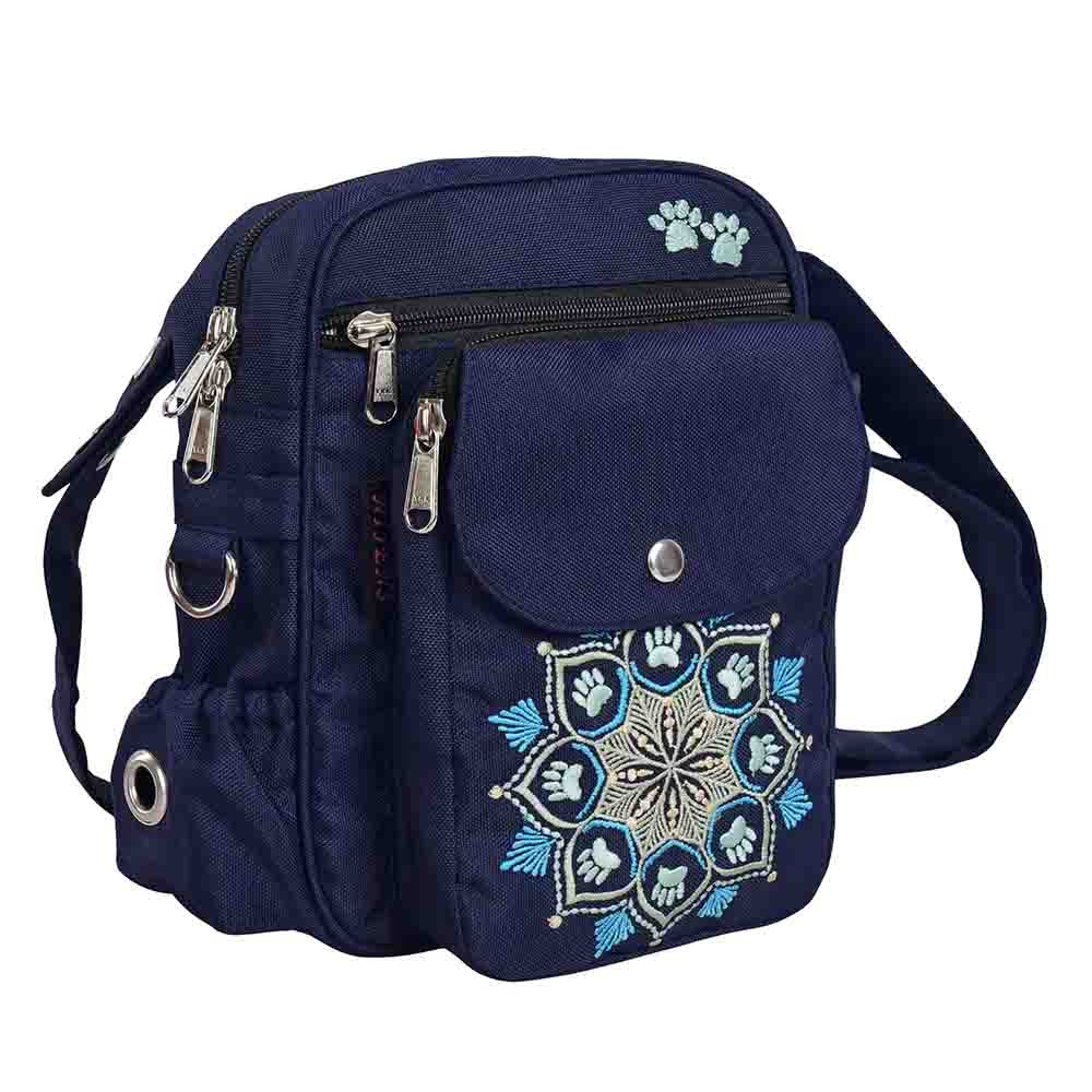 Sac de promenade Constance avec porte-bouteille Mandala 313 Déperlant - Nijens