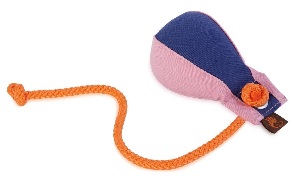 Dummyball 150g blau/rosa von firedog