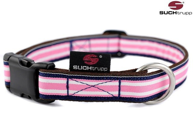 Collier pour chien Polo rose de SUCHtrupp
